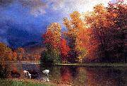 Albert Bierstadt On_the_Sac USA oil painting artist